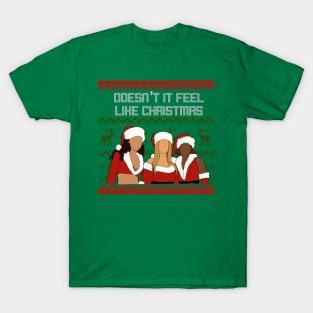 8 Days of Christmas Destiny's Child Christmas Holiday Art T-Shirt